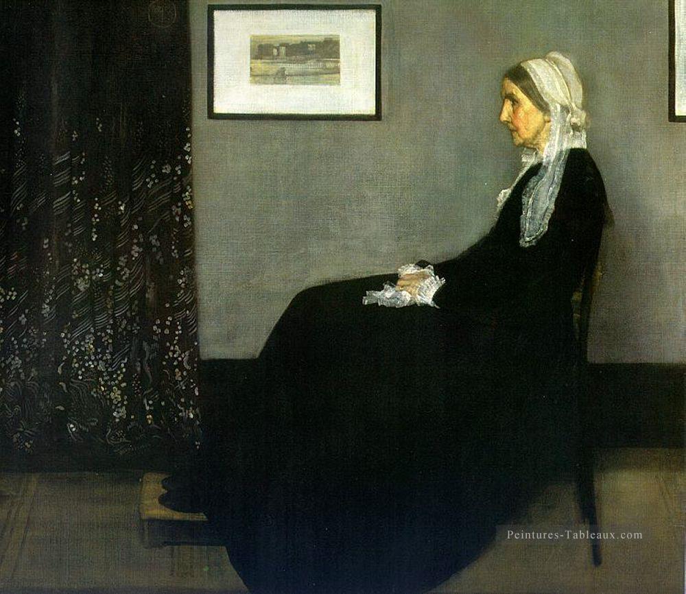 Arrangement en gris et noir James Abbott McNeill Whistler Peintures à l'huile